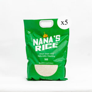 nana's rice short grain 5x5kg